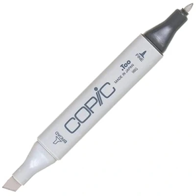 Afbeelding van COPIC Classic Marker type leeg, voor vulling, professionele layout marker, met een brede en fijne punt