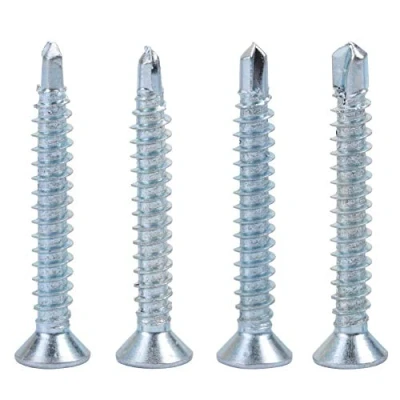 Afbeelding van Boren Staart Schroef Set Verzonken Hoofd Zelfborende Metalen Schroeven Bouten 50 stks M4.2 voor Plaatwerk Bevestiging (M4.2x38 (50 stuks)
