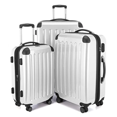 Afbeelding van Hauptstadtkoffer Alex harde handbagage, wit, kofferset, kofferset