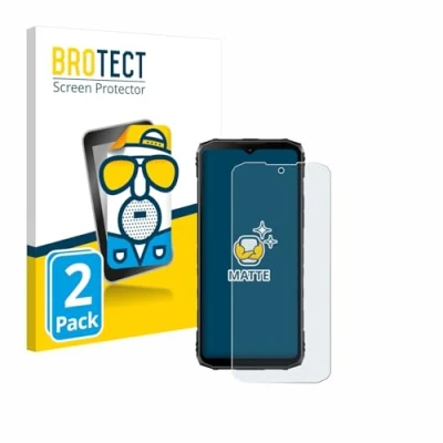 Afbeelding van BROTECT (2 Stuks) Antireflecterende Beschermfolie voor Doogee Blade 10 Ultra Anti Glare Screen Protector, Mat, Ontspiegelend