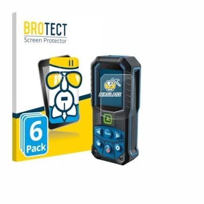 Afbeelding van BROTECT Screenprotector voor Bosch GLM 50 23 Folie Beschermfolie Beschermglas transparant (6 Stuks)