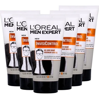 Afbeelding van 1+1 gratis: L&#039;Oréal Men Expert Haargel InvisiControl 150 ml