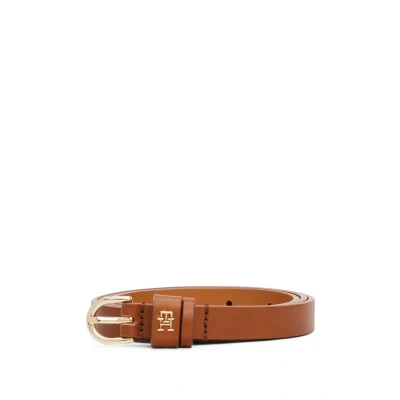 Afbeelding van Tommy Hilfiger Verstelbare riem voor dames, Zwart (Cognac), 100