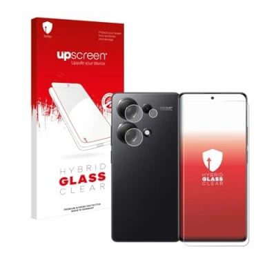 Afbeelding van upscreen Beschermfolie Screen Protector voor Xiaomi Redmi Note 13 Pro 4G (Voor+Camera) Beschermglas 9H Hardheid, Antikras, Anti Vingerafdruk