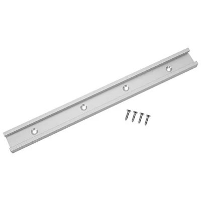 Afbeelding van T Track Slot Mitre groef tabblad van aluminiumlegering sleuf Jig houtbewerkingsgereedschap voor niet poreuze diategels (600 mm)