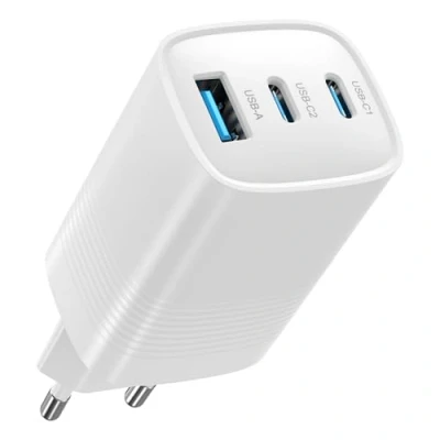 Afbeelding van 67 W USB C oplader, 3 poorts GaN Compact PD snellader, watt voeding voor MacBook Pro/Air, Dell XPS, laptop, iPad Pro, Galaxy S23, Note 20/10+, iPhone 15/14/13/12 Pro Max, Air Pods, enz