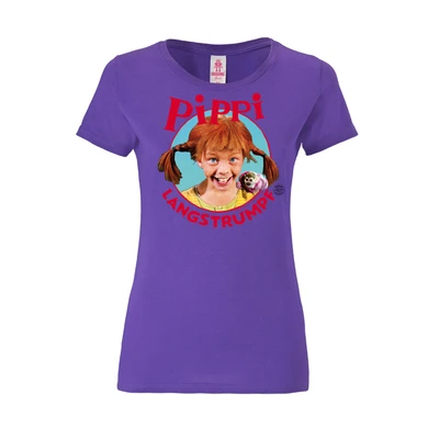 Afbeelding van Logoshirt Print T Shirt Pippi Langstrumpf