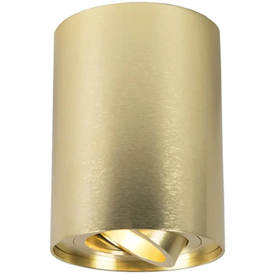 Afbeelding van QAZQA Smart design spot goud incl. GU10 WiFi lichtbron Rondoo Up