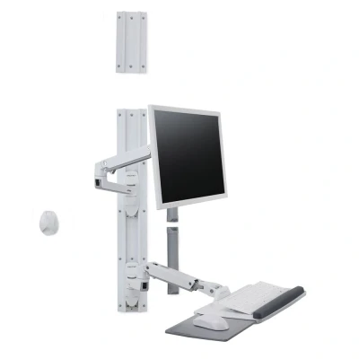 Afbeelding van Ergotron LX Wall Mount System, 11,3 kg, 81,3 cm (32&quot;), 75 x mm, 100 In hoogte verstelbaar, Wit