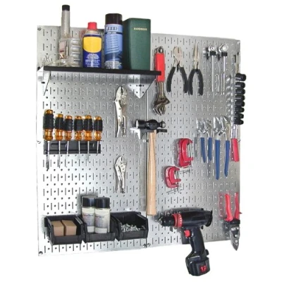 Afbeelding van Wandcontrole 30 WGL 200GVB verzinkt stalen steekbord gereedschap organizer,