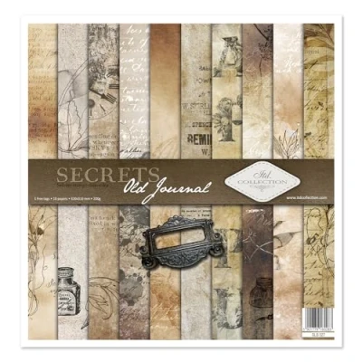 Afbeelding van ITD Collection scrapbooking pakket 12x12 inch, papier, decoratief decoupage, kaarten maken, papierformaat 310 x 320 mm (SLS027)
