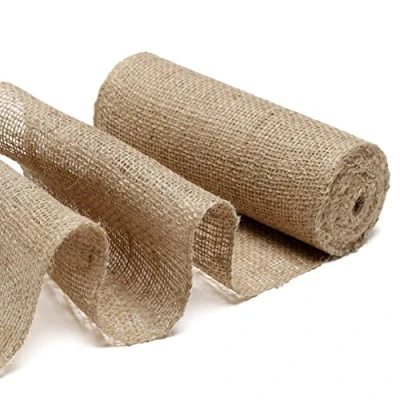 Afbeelding van La cordeline JN28 natuurlijk gekleurde juteband 10 m x 22 cm