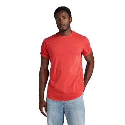 Afbeelding van G Star LASH Tshirt basic finch, Heren, Maat: XS, Finch