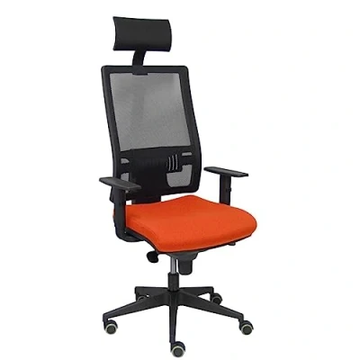 Afbeelding van Bureaustoel met hoofdsteun Horna P&amp;C BALI305 Donker oranje