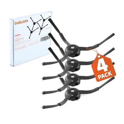 Afbeelding van BAKUUM Set van 4 borstels voor Cecotec Conga 7490 Ultimate vervangings en accessoireset robotstofzuiger
