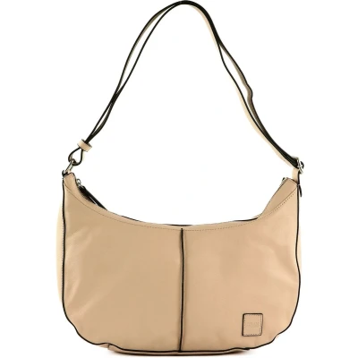 Afbeelding van FREDsBRUDER Leren Schoudertas FB Midi Shoulderbag Cotton Beige