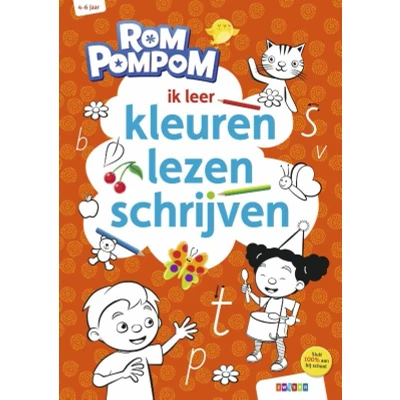 Afbeelding van Rompompom Ik leer kleuren, lezen, schrijven