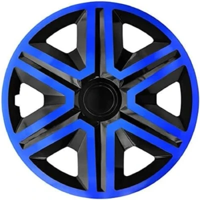 Afbeelding van NRM Wieldoppen 15&quot; Baluw &amp; Zwart set van 4 stuks