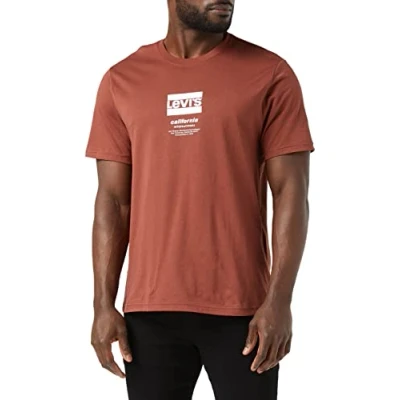 Afbeelding van Levi&#039;s Ss Relaxed Fit Tee T Shirt heren, Sw Ssnl Cinnamon Stick, S