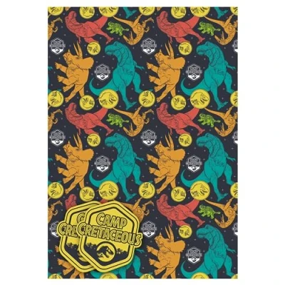 Afbeelding van Officiële Jurassic World Luxe 2 vel Tag Inpakpapier,