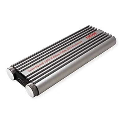 Afbeelding van ROLINE Externe SSD behuizing, M.2, NVMe naar USB 3.2 Gen 2x2 Type C