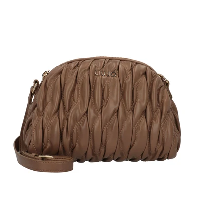 Afbeelding van LIU JO schoudertas Aide Crossbody Bag Suede bruine