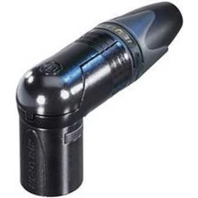 Afbeelding van Neutrik NC10MRX 14 B XLR connector Stekker, haaks Aantal polen: 10 Zwart 1 stuk(s)