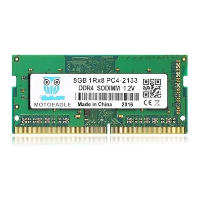 Afbeelding van 8GB 1RX8 DDR4 2133 MHz SODIMM PC4 17000 (PC4 2133P) CL15 niet ECC Laptop RAM werkgeheugen