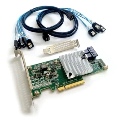 Afbeelding van LSI Logic Controller Card LSI00344 9300 8i SGL SAS 8Port 12Gb/s PCIE3.0 HBA bruine doos (LSI00344)