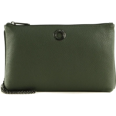 Afbeelding van MANDARINA DUCK Leren Schoudertas Mellow Leather Crossover Bag Loden Olijfgroen