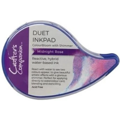 Afbeelding van CC Duet Inkpad ColourBloom Shimmer Midnight Rose