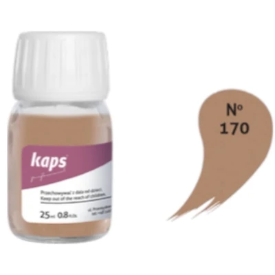 Afbeelding van Kaps super color leer &amp; kunstleer verf inc.cleaner (170) Zand 25ml