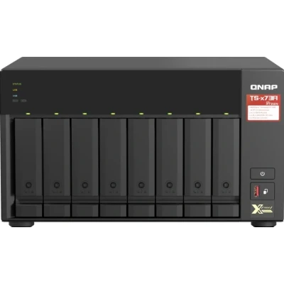 Afbeelding van QNAP TS 873A 8G data opslag server NAS Tower Ethernet LAN Zwart V1500B