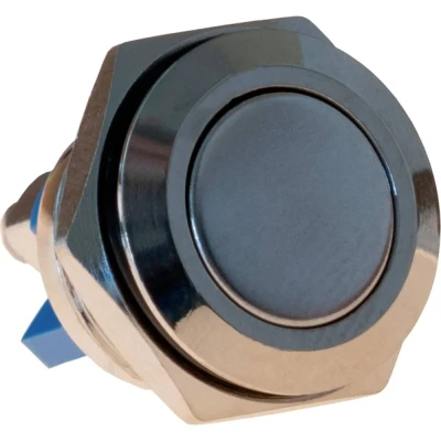 Afbeelding van Joy it Button16C 01 Toetsschakelaar 250 V 3 A Moment (Ø x l) 16 mm 19.20 IP65 1 stuk(s)