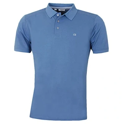 Afbeelding van Calvin Klein Campus poloshirt voor heren Spijkerbroekblauw M