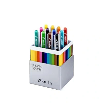 Afbeelding van Karin Realbrush PRO Set 12 stuks Basic Colors