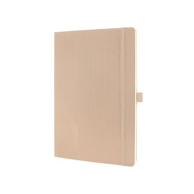 Afbeelding van Sigel notitieboek Conceptum Pure A4 beige softcover 194 pagina&#039;s ruit 80 grams papier SI CO330