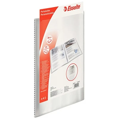 Afbeelding van ESSELTE Showmap met personaliseerbare omslag PPL 80 hoezen transparant 395478040