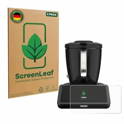 Afbeelding van ScreenLeaf Screenprotector voor Vorwerk Thermomix TM7 Duurzame schermbescherming Folie Beschermfolie transparant (2 Stuks)