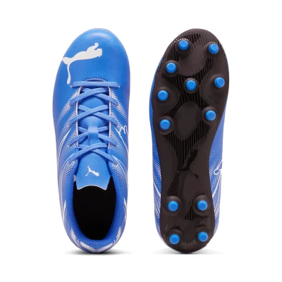 Afbeelding van Puma Attacanto junior voetbalschoenen kobaltblauw/wit