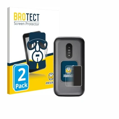 Afbeelding van BROTECT privacy screenprotector voor Doro 2880 (Extern Beeldscherm) Folie Beschermfolie Blauwlichtfilter (2 Stuks)