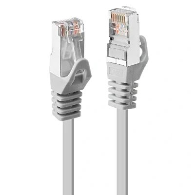 Afbeelding van LINDY 48336 RJ45 Netwerkkabel, patchkabel CAT 5e F/UTP 1.00 m Grijs Snagless 50 stuk(s)