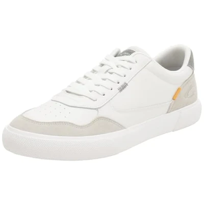Afbeelding van camel active Sneakers gemaakt van leer Maat menswear 42 Wit Grijs
