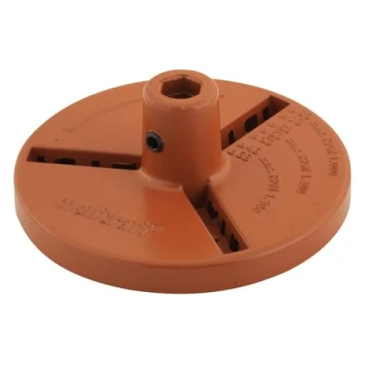 Afbeelding van wolfcraft Opnameschijf, Ø 90 mm I 3472000 Accessoire voor met hardmetaal bestrooide boorkrooninzetstukken
