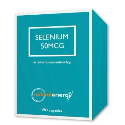 Afbeelding van Selenium 50 Caps 180 Natural Energy Labophar