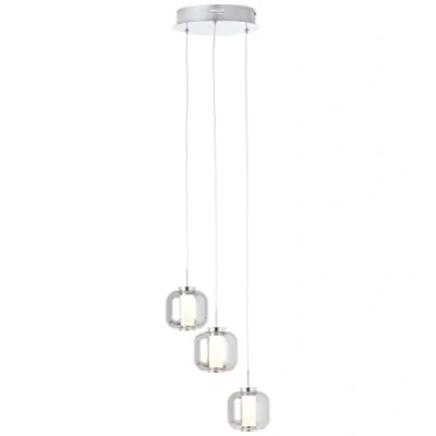 Afbeelding van Brilliant RAFA Hanglamp Chroom