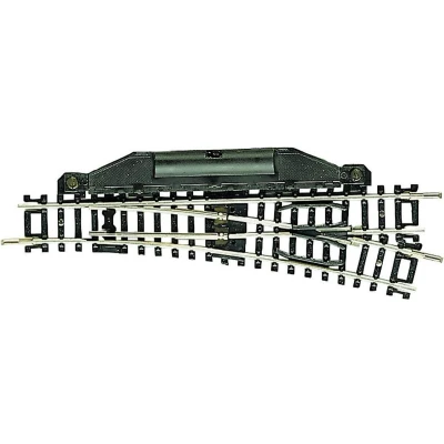 Afbeelding van N Fleischmann rails (zonder ballastbed) 22263 Wissel, Elektrisch, Rechts 112.6 mm 15 362.6 1 stuk(s)