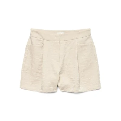 Afbeelding van VERO MODA regular waist casual short ecru