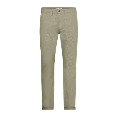 Afbeelding van Solid Loran Chino, Heren, Maat: Medium, Vetiver