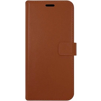 Afbeelding van Valenta Book Case Gel Skin iPhone 13 Mini bruin 585996